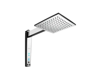 Ducha Acqua Century Digital Eletrônica Preto com Cromado 127V 5500W - Lorenzetti