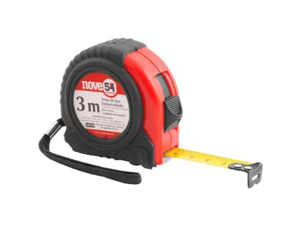 Trena Curta de Aço Emborrachada 3 Metros x 16mm - Nove54