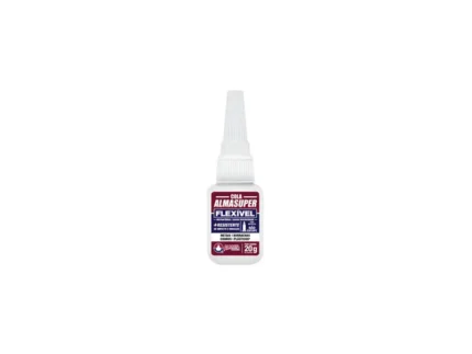 Adesivo Instântaneo Almasuper Flexível 20g - Almata Química