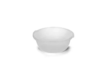 Bacia Plástica Graduada e Resistente Transparente 2,5L - Plasvale