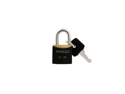 Cadeado Latão 20mm Preto - Pado