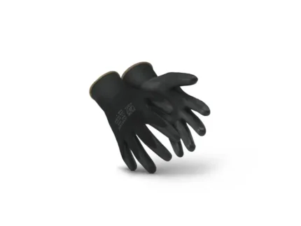 Luva de Segurança Nitrílica SS1003 Preta Tamanho 8/M - Super Safety