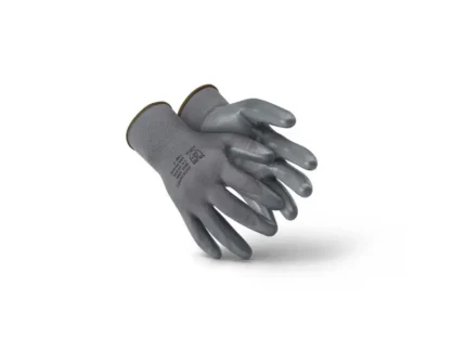 Luva de Segurança Nitrílica SS1006 Cinza Tamanho 10/XG - Super Safety