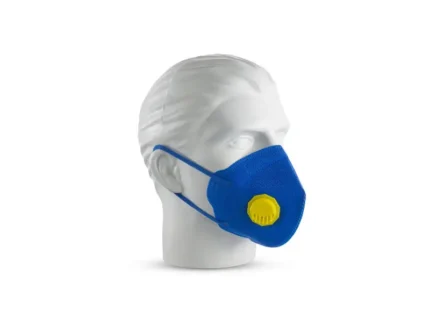 Mascara de Proteção com Válvula PFF2 N95 Azul - Super Safety