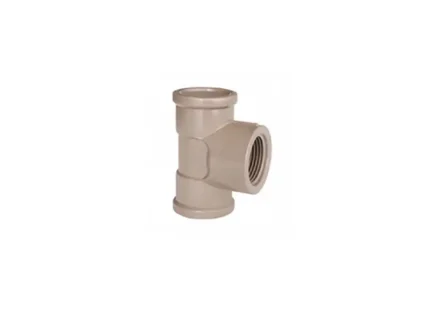 Te LR Soldável e Rosca 32mm x 1" - Plastilit