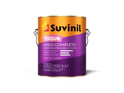 Tinta Acrílica Fosco Completo Branco Neve 3,6 Litros - Suvinil