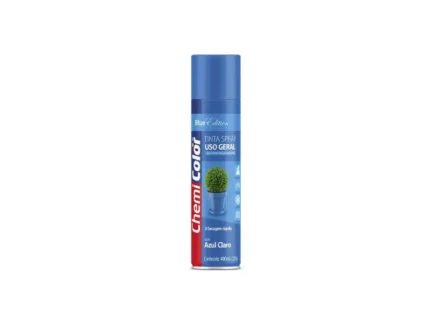 Tinta Spray Uso Geral Azul Claro 400ml / 250g - Chemicolor