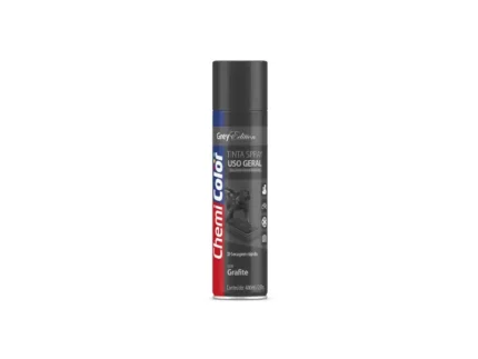 Tinta Spray Uso Geral Grafite 400ml / 250g - Chemicolor