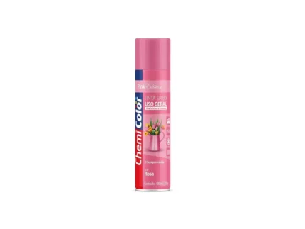 Tinta Spray Uso Geral Rosa 400ml / 250g - Chemicolor
