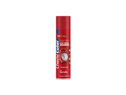 Tinta Spray Uso Geral Vermelho 400ml / 250g - Chemicolor