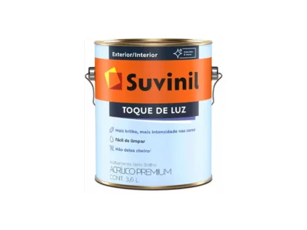 Tinta Acrílica Toque de Luz Branco Neve 3,6 Litros - Suvinil