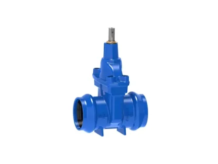 Registro de Gaveta Ferro Dúctil com Bolsa para PVC DN 50/60 PN/16 com Cabeçote - AVK