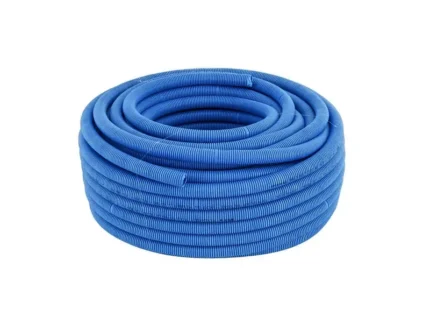 Eletroduto Corrugado Flexível Azul 1/2'' 50 Metros - Lealplastic