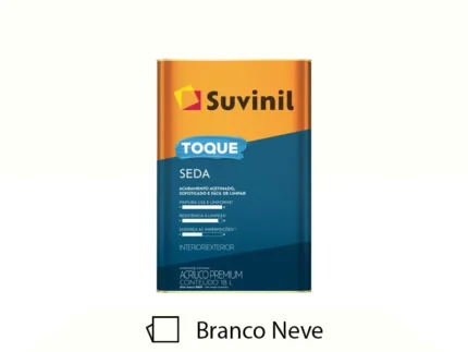 Tinta Acrílica Premium Toque Seda 18L Branco Neve - Suvinil