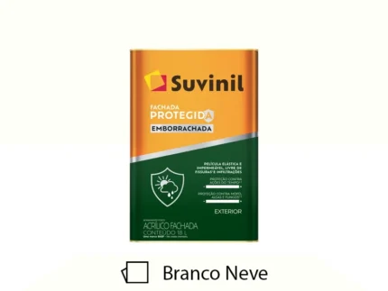 Tinta Acrílica Premium Fachada Protegida Emborrachada 18L Branco Neve - Suvinil