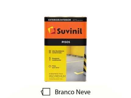 Tinta Acrílica Premium Piso 18L Branco Neve - Suvinil