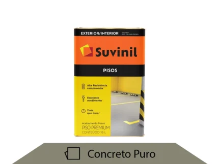 Tinta Acrílica Premium Piso 18L Concreto Puro - Suvinil
