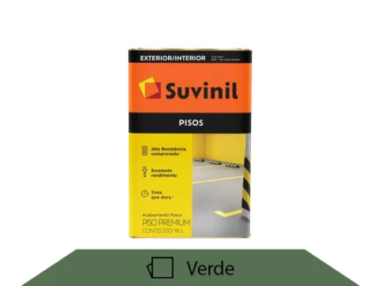 Tinta Acrílica Premium Piso 18L Verde - Suvinil
