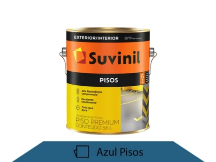 Tinta Acrílica Premium Piso 3,6L Azul - Suvinil