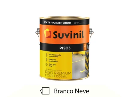 Tinta Acrílica Premium Piso 3,6L Branco Neve - Suvinil
