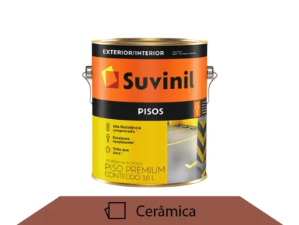 Tinta Acrílica Premium Piso 3,6L Cerâmica - Suvinil