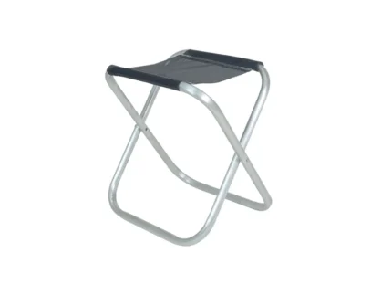 Banqueta em Alumínio Dobrável Cinza - Bel