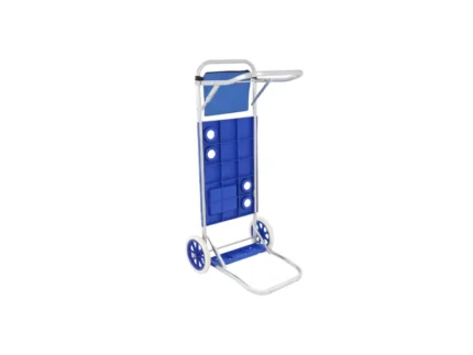 Carrinho Mesa para Praia em Alumínio Azul - Bel