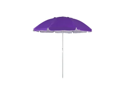 Guarda-Sol Alumínio Articulado Capri 2,20m em Poliéster Roxo - Bel