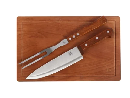 Kit Churrasco Tabua Garfo e Faca - Bel