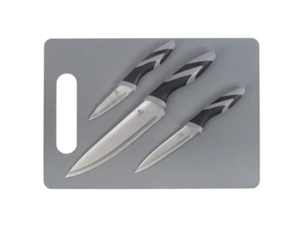 Tabua de Carne e Legumes com 3 Facas - Bel