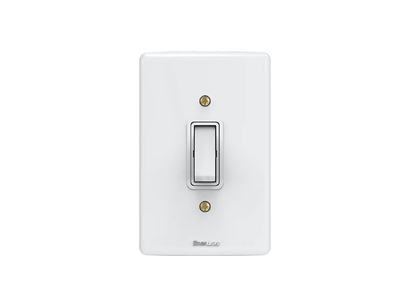 Conjunto Interruptor 1 Tecla Paralelo 10A 250V Artis Branca - Enerbras - 106EP