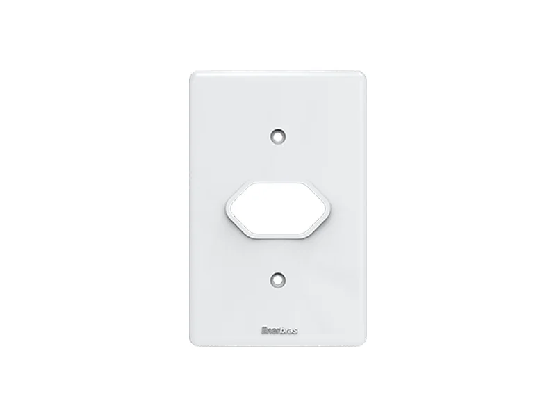 Placa 2x4 1 Tomada Artis Branca - Enerbras - 111E11