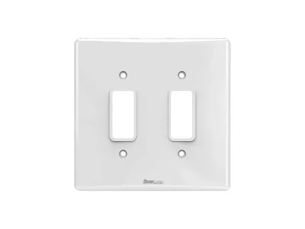 PPlaca 4x4 1+1 Tecla Artis Branca - Enerbras