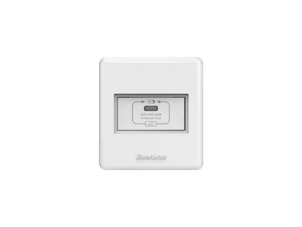 Conjunto Usbc 5V 2.0A Beleze Sobrepor Branca - Enerbras