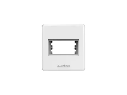 Placa 2X2 1 Modulo Beleze Sobrepor Branca - Enerbras