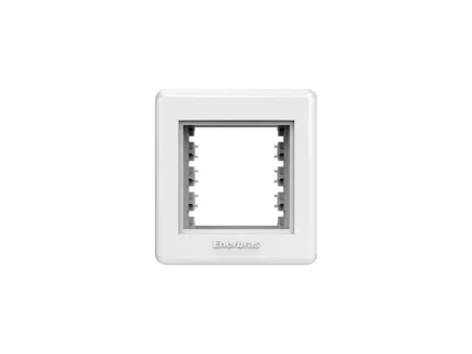 Placa 2X2 2 Modulos Beleze Sobrepor Branca - Enerbras