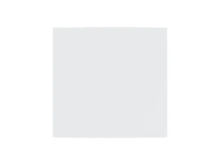 Placa 4x4 Cega C/ Suporte Dubai Branca - Enerbras