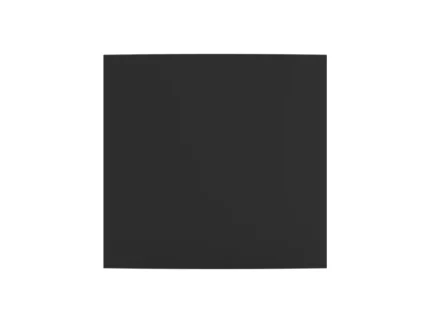 Placa 4x4 Cega C/ Suporte Dubai Matte Black - Enerbras