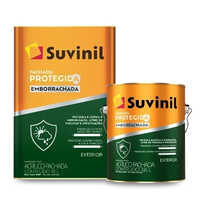 Descrição Tinta Acrilica Fachada Protegida Emborrachada - Suvinil