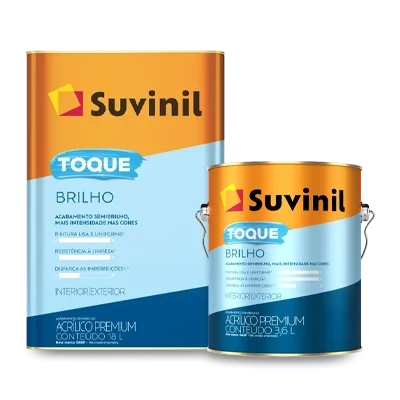 Descrição Tinta Acrilica Toque Brilho - Suvinil