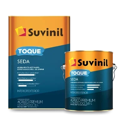 Descrição Tinta Acrilica Toque Seda - Suvinil